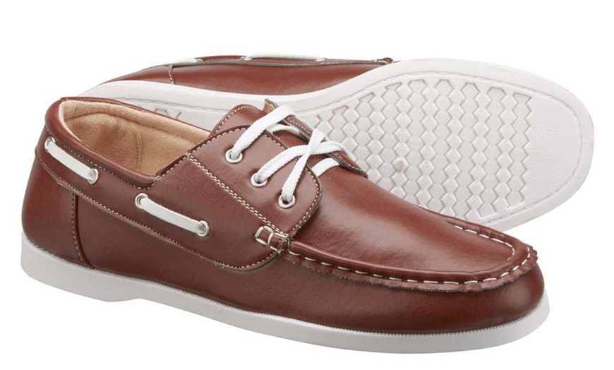 Image 2: Men's Deck Shoes