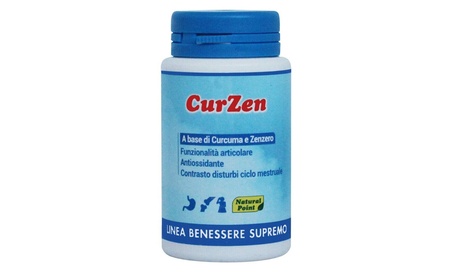 Fino a 3 confezioni da 30 capsule di curcuma e zenzero Natural Point