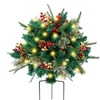 Image 2: Artificial Christmas Tree with Light