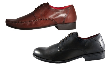 Scarpe Oxford Red Tape da uomo, in pelle, disponibili in 2 colori e varie misure