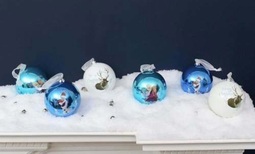 Image 2: Disney Frozen Christmas Baubles