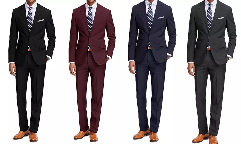 Braveman Men's Classic-Fit 2-Piece Suits (2-Pack) - Primary Image