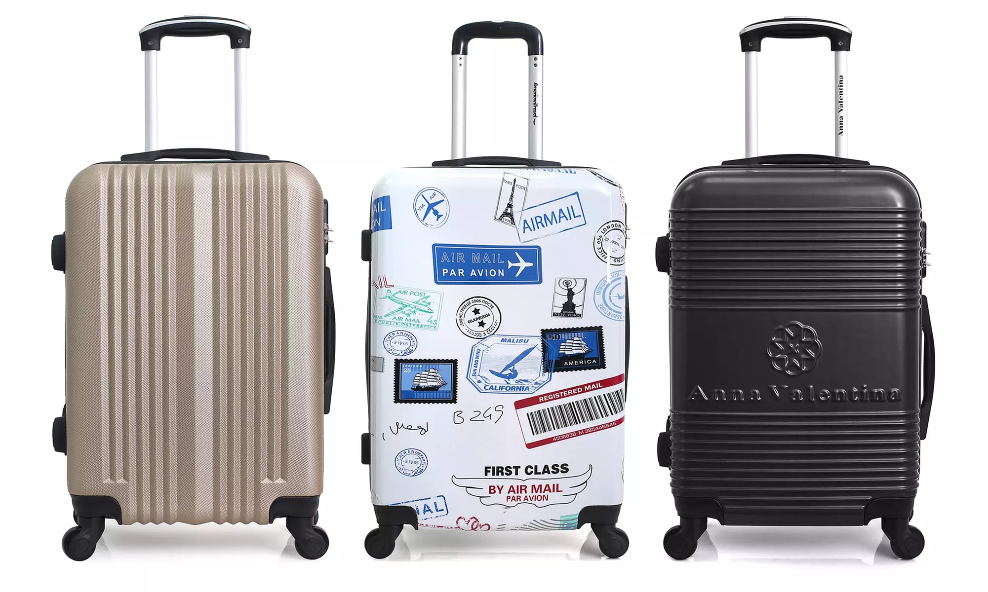 Mix valises moyen format en ABS léger et résistant - Primary Image