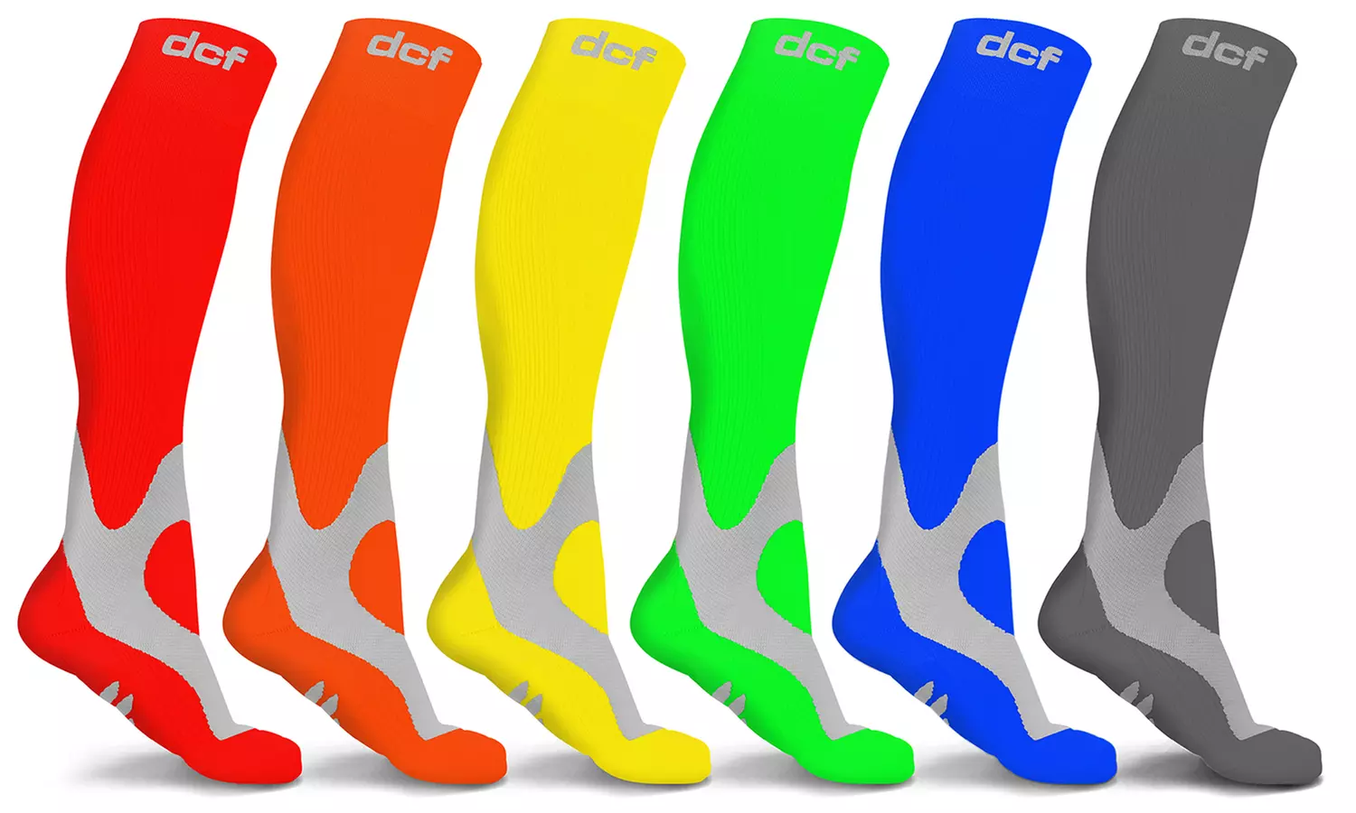 DCF Ultra-Compression Socks for Men and Women (6-Pack) - Primary Image