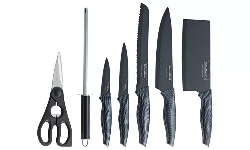 Image 2: Set de cuchillos de 7 piezas y tacoma 