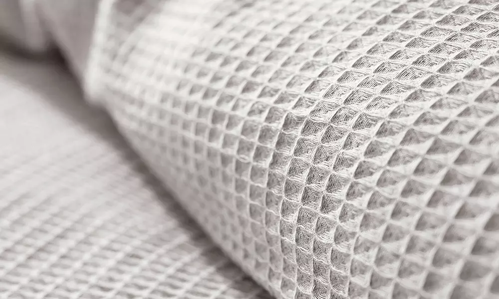 Honingraat katoenen dekbedovertrek set