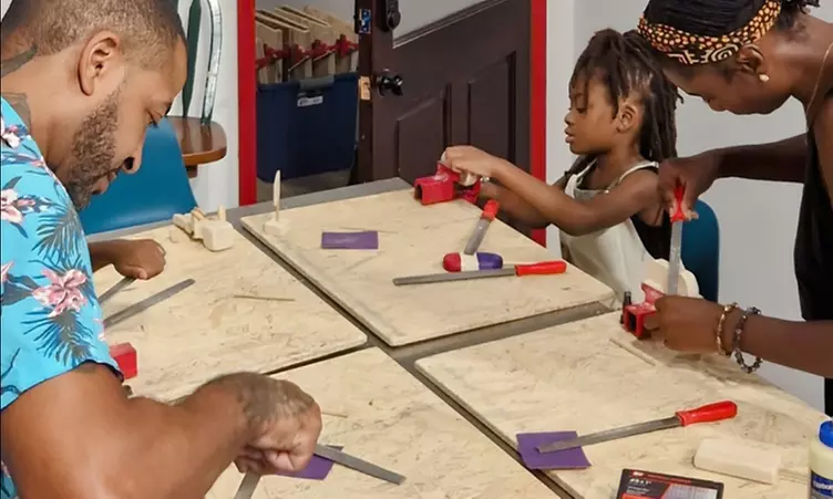 2 Hour Hands-On Woodworking Adventure for 1, 2, or 4 Guests