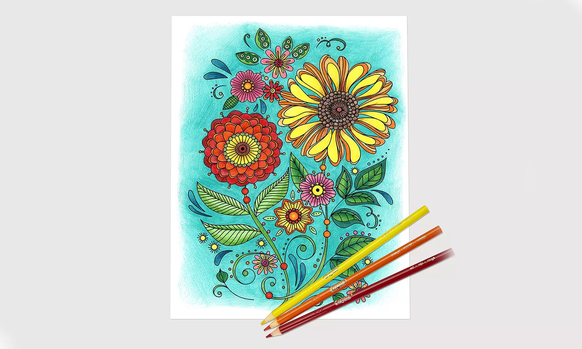 Crayola Vibrant Colors Pre-Sharpened Colored Pencils (50-Count) - Second Medium