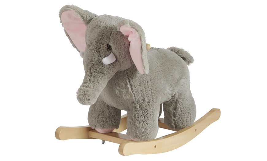 Image 1: Elephant Rocker for Toddlers