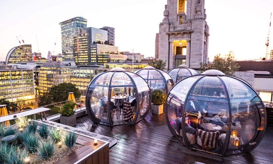 Image 5: Magical Nordic Nights Igloos | Aviary Rooftop Restaurant