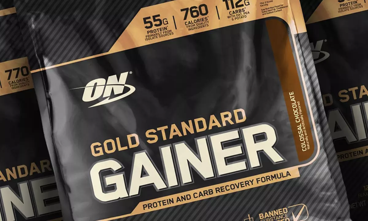 Optimum Nutrition Gold Standard Weight-Gainer Supplement (5lb.) - Primary Image