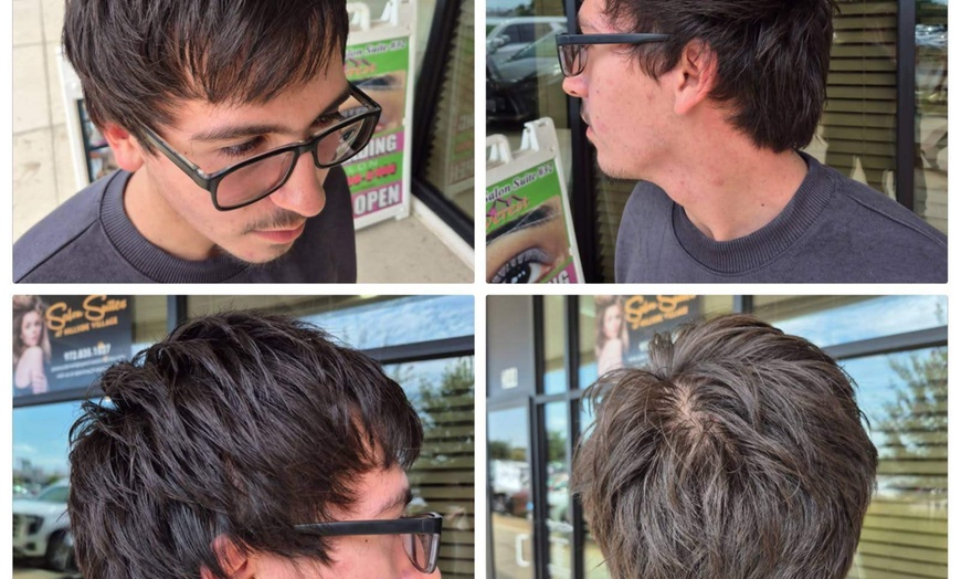 Image 2:  Get a Stylish Men’s Haircut and Beard Trim at Be Tamed Hair Salon 