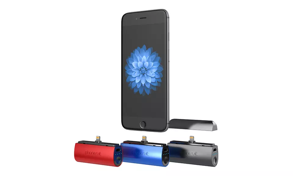 PhoneSuit Flex XT Pocket Charger for iPhone 6/6 Plus, 5/5S/5C, and iPod - Primary Image