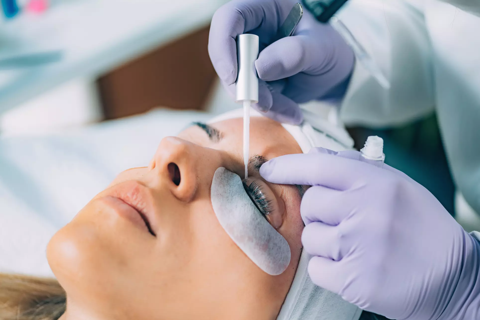 Beauty Package with Brow Lamination, or Lash Lift w/ Hydra Gloss Lips