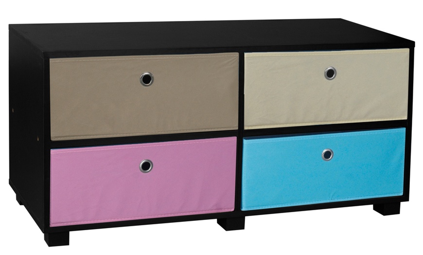 Image 15: TV Stand with Optional Drawers