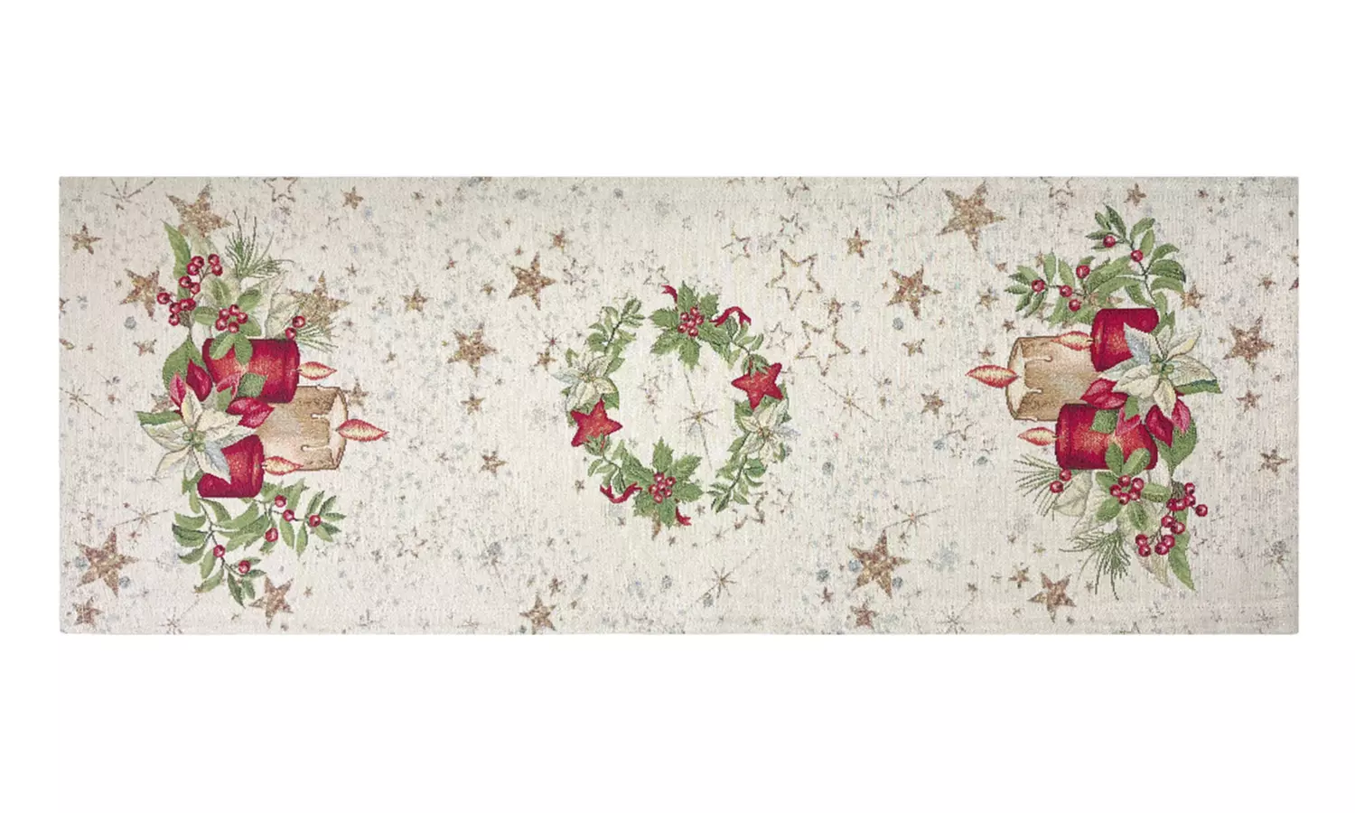 Centrotavola Natalizio in tessuto gobelin