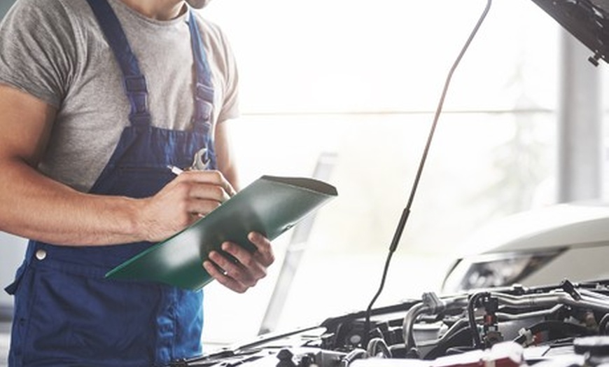 Image 2: MOT Test with Fluid Checks