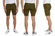 Verdo Men's Flat-Front Slim Fit Chino Shorts - Second Medium
