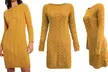 Cable Knit Jumper Ribbed Waist Dress - Second Medium