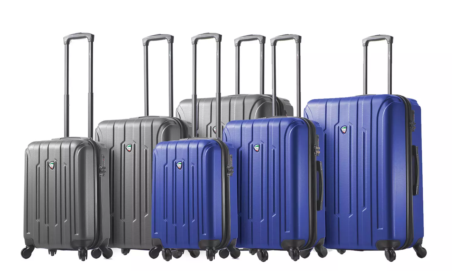 Mia Toro Italy Crosetti Hardside Spinner Luggage Set (3-Piece) - Primary Image