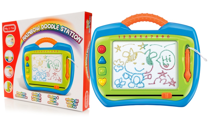 Rainbow Doodle Station | Groupon Goods