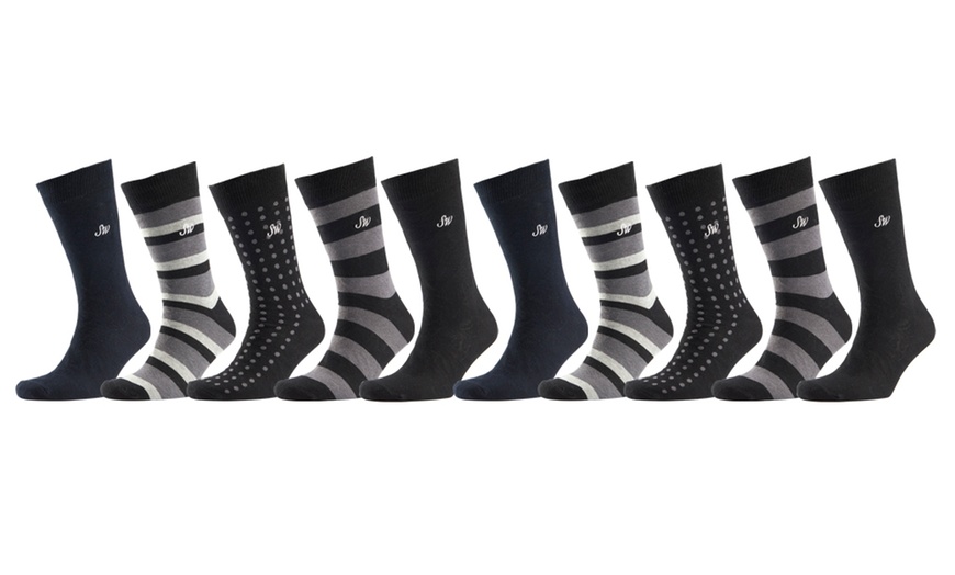 Image 1: Ten-Pack of Premium Socks