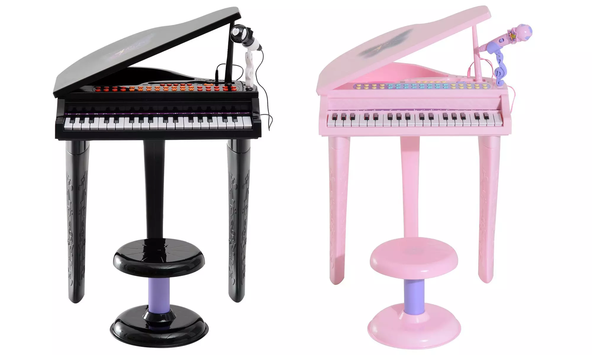 Kids' Mini Electric Piano with Stool - Primary Image