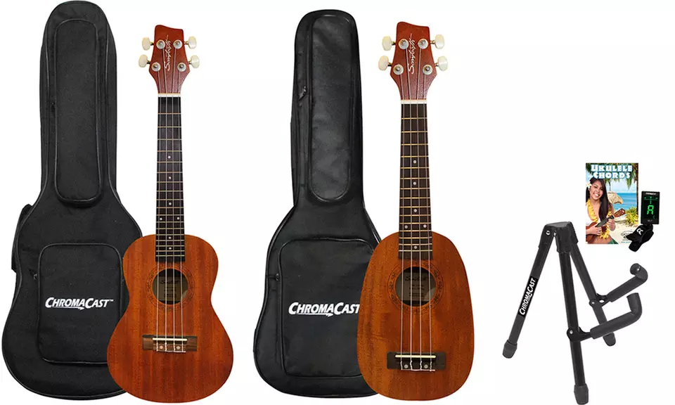 Sawtooth Mahogany Ukulele with Starter Bundle - Primary Image