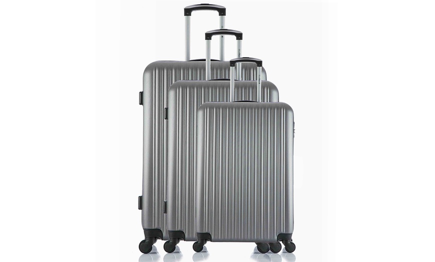 Image 8: Blue Star Three-Piece Trolley Set