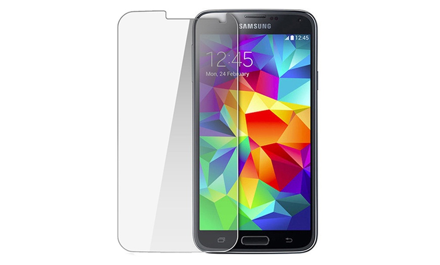 Image 8: Glass Screen Protector for Samsung