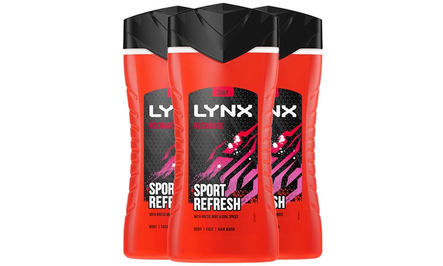 Image 44: Up to 12 225ml Bottles of Lynx Shower Gel