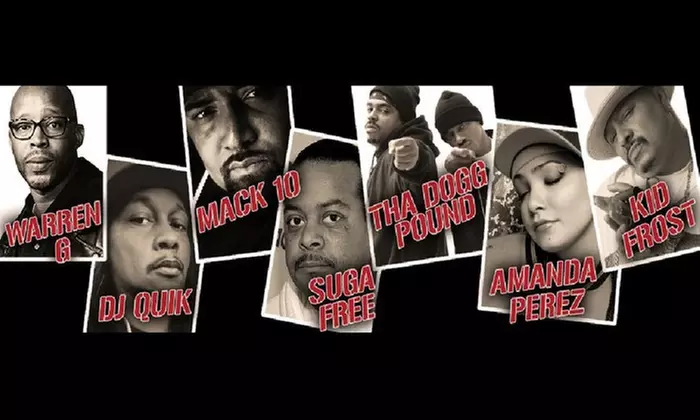 Cali Classic Tour: Warren G, DJ Quik, Mack 10, Dogg Pound, Suga Free, Amanda Perez, Kid Frost on July 29 at 8 p.m. - Primary Image