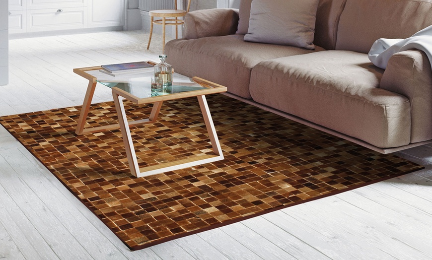 Image 11: Tapis en cuir 