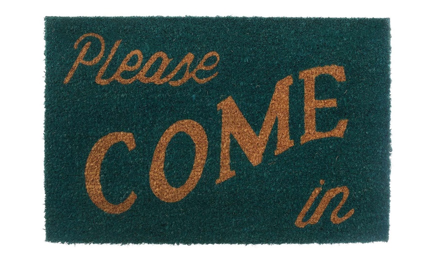 Image 28: Welcoming Slogan Doormat 