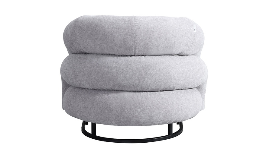 Image 11: Home Deluxe Sessel MACA in Samt-Optik