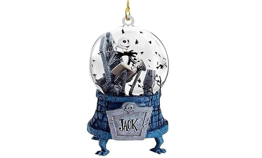 Image 4: Nightmare Before Christmas Inspired Christmas Tree Hanging Ornaments