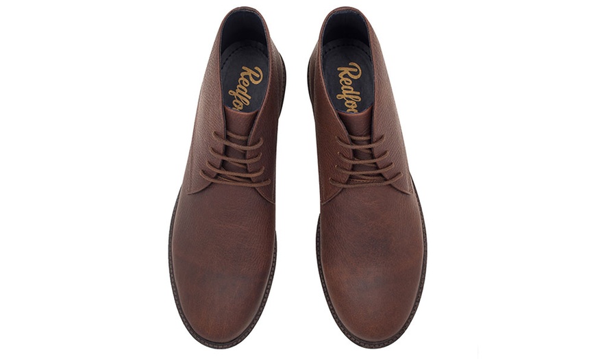 Image 17: Redfoot Leren Chukka-laarzen