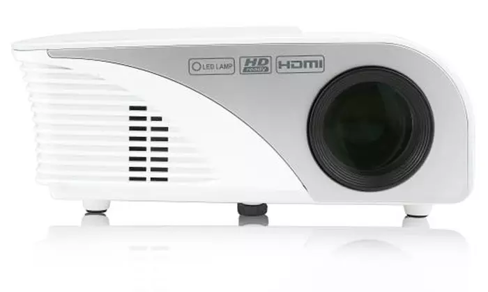 Pyle PRJG95 1080p Full HD Multimedia LCD Projector for Screens Up to 120" - Second Medium