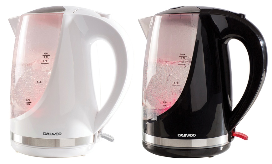 Image 1: Daewoo Colour-Changing Kettle