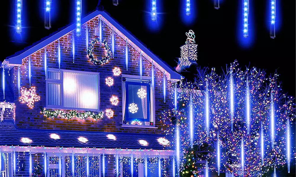 Fino a 2 confezioni di luci decorative a goccia impermeabili