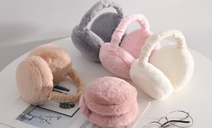 Foldable Soft Plush Winter Warm Ear Muffs