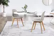 2 ou 4 chaises scandinaves Gaida en tissu - Second Medium