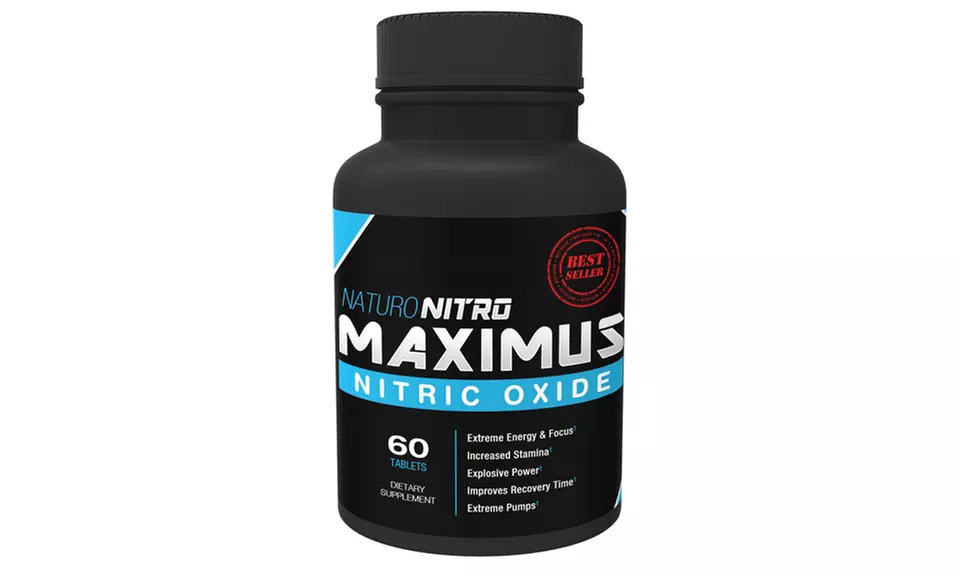 Naturo Nitro Maximus Nitric Oxide Pre-Workout Supplement (60-Count) - Primary Image