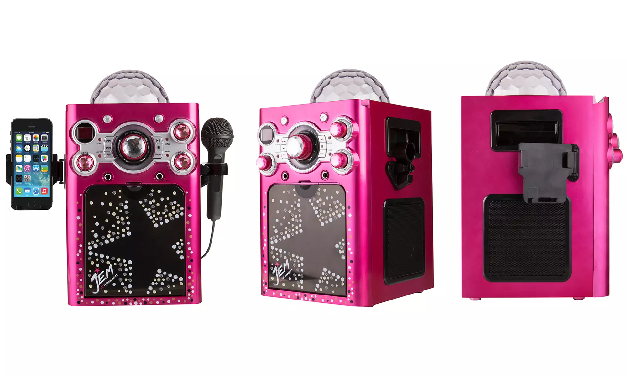 Jem and The Holograms Karaoke Machine with Mic - Primary Image