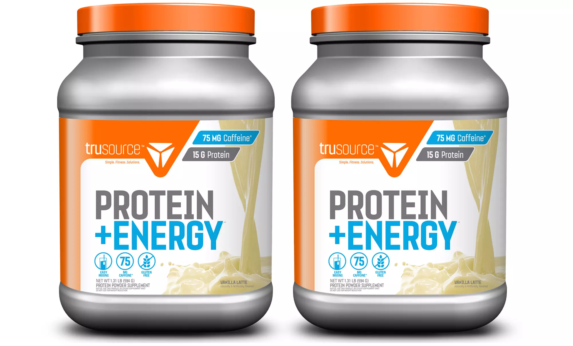 TruSource Protein+Energy Powder Supplement (27 Servings; 1- or 2-Pk.) - Second Medium