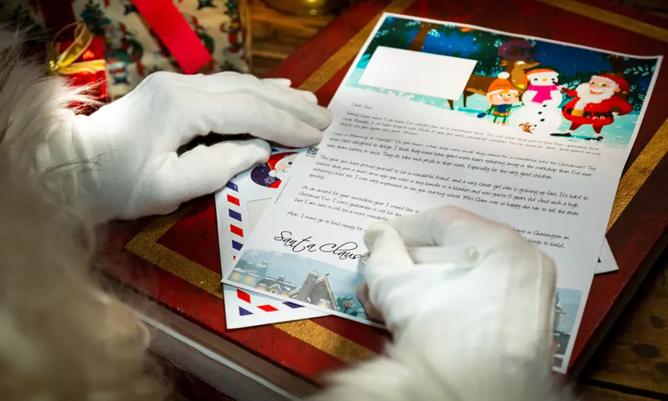 Personalized Letter from Santa with Optional Add-Ons from Santa Letter Direct (Up to 60% Off). Three Options. - Primary Image