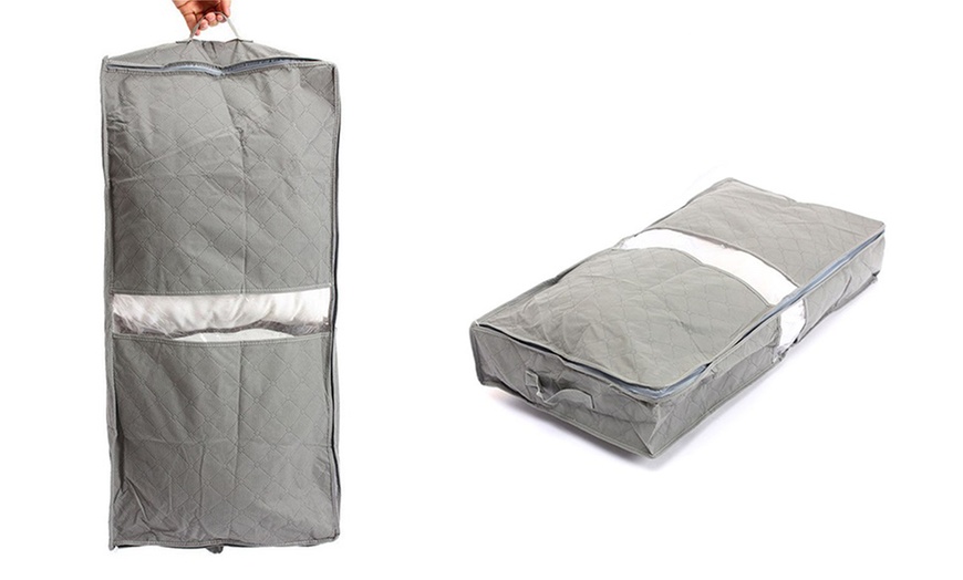 Image 6: Large Zipped Handles Storage Bag