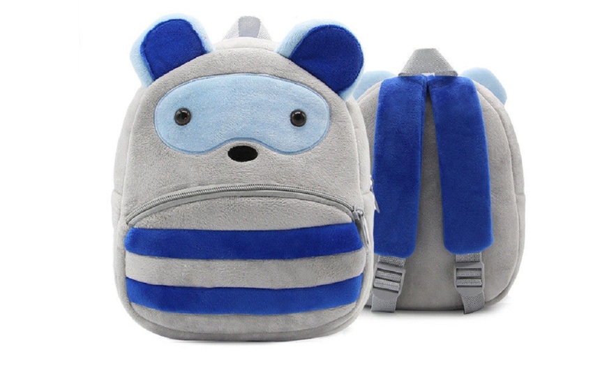 Image 21: Kids' Cartoon Animal Backpack