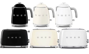 Smeg Mini Kettle and Two-Slice Toaster Set