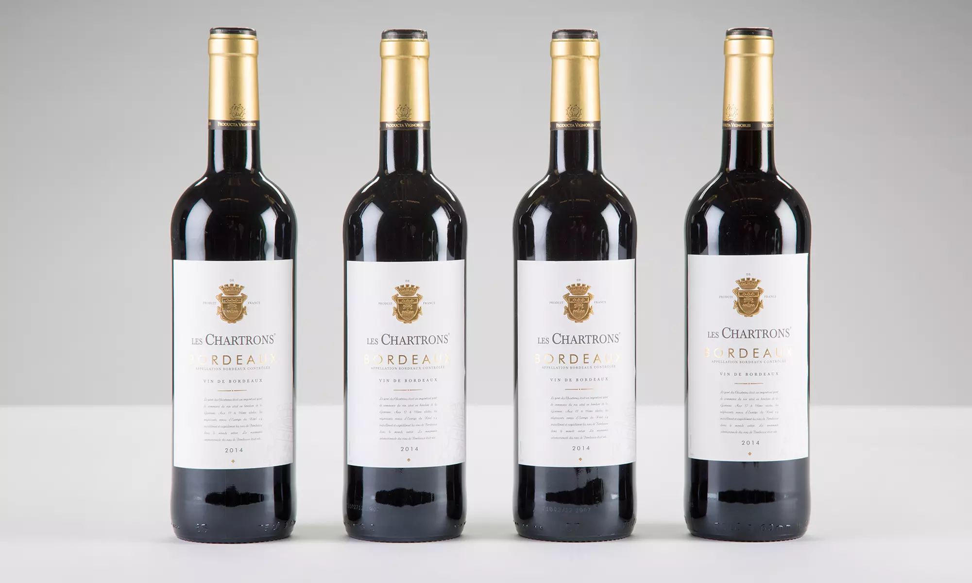 Four Bottles of Award-Winning 2014 Les Chartrons Bordeaux with Shipping Included from Barclays Wine ($135.91 Value) - Primary Image